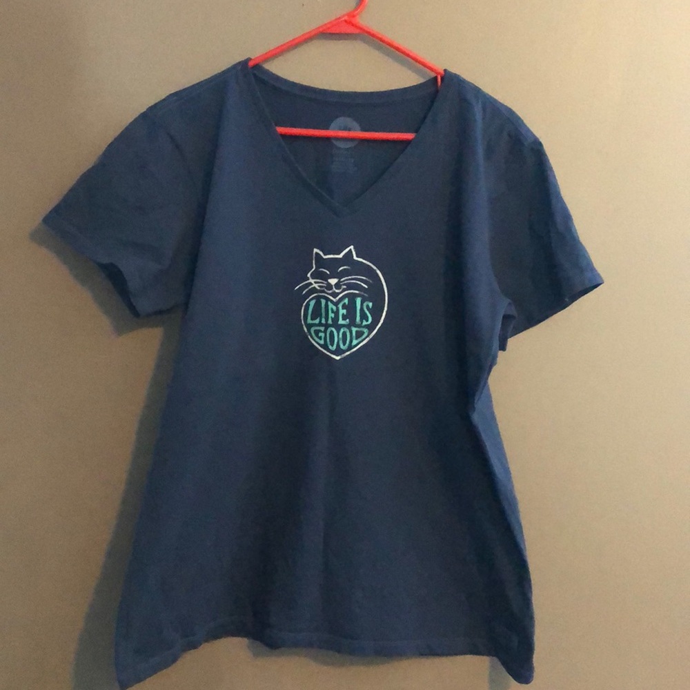 Life Is Good tee
